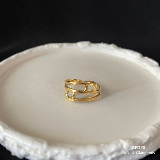 Minimalistic Ring | SR120 | Gold