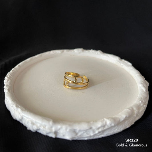 Minimalistic Ring | SR120 | Gold