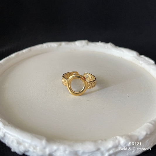 Minimalistic Ring | SR121 | Gold