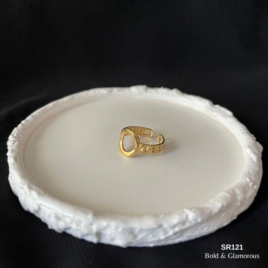 Minimalistic Ring | SR121 | Gold