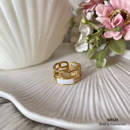 Minimalistic Ring | SR123 | White