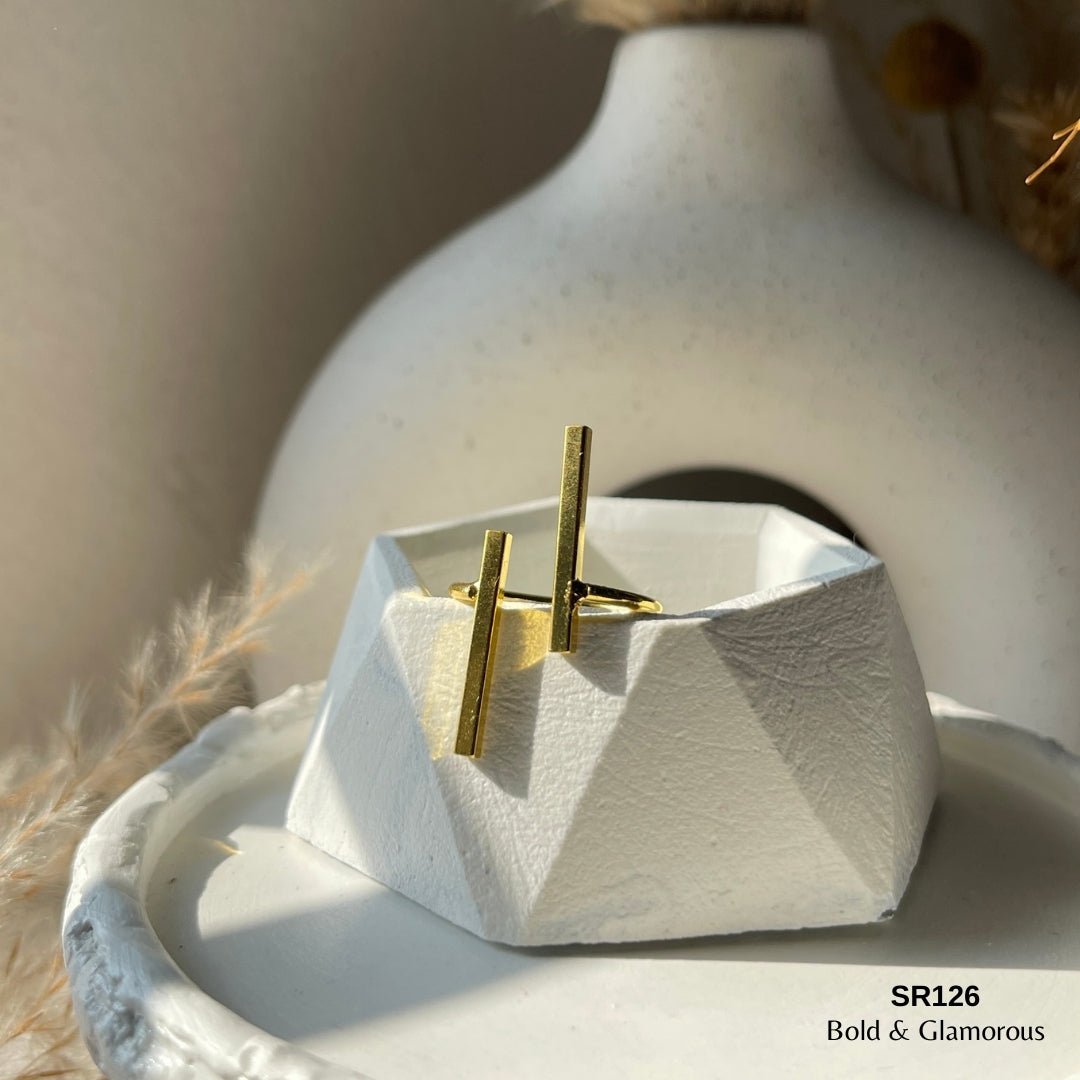 Minimal Ring | SR126 | Gold