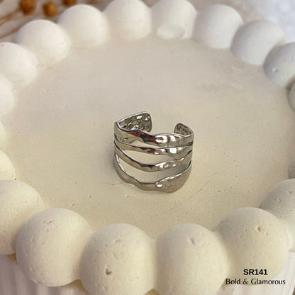 Statement Ring | SR141 | Silver