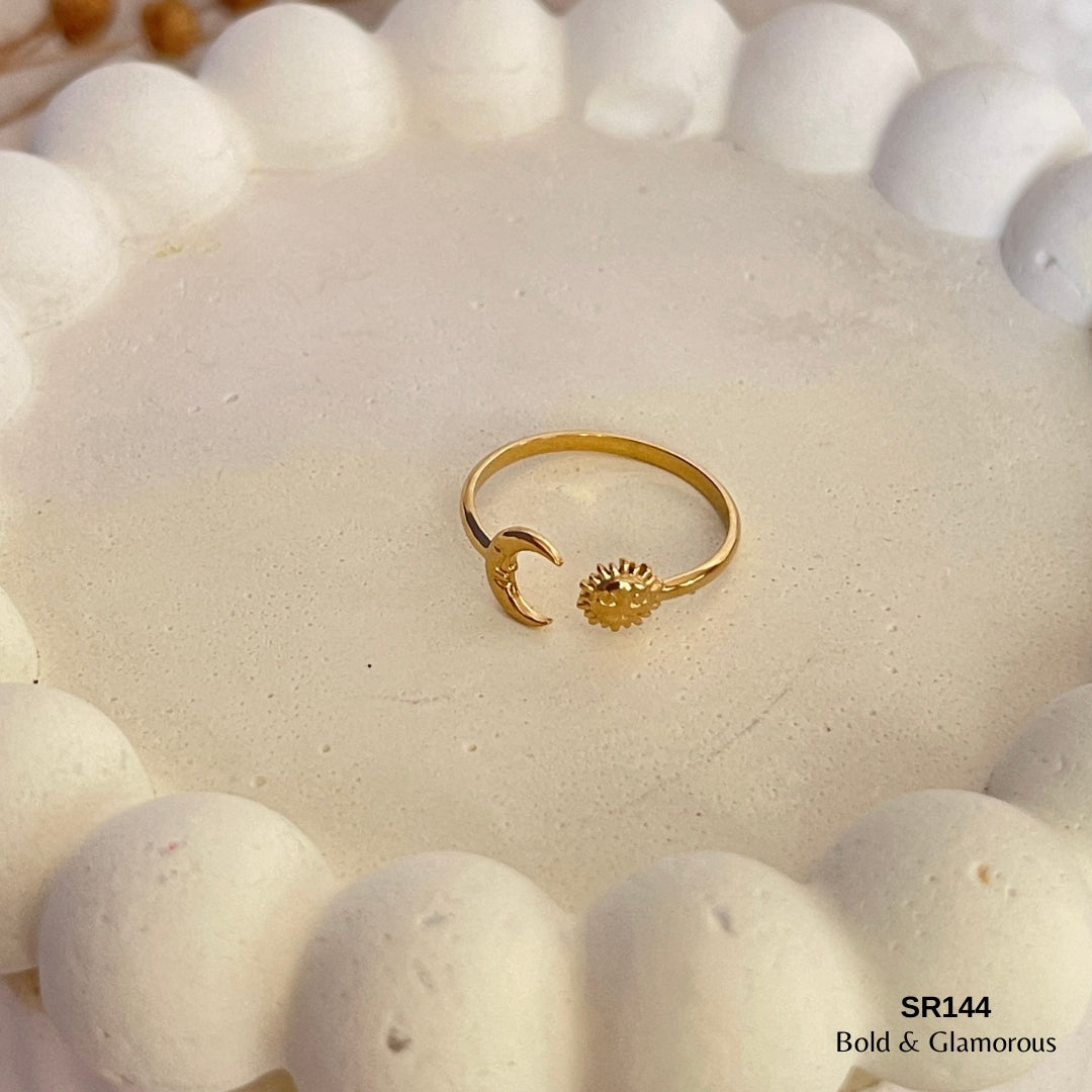 Statement Ring | SR144 | Gold