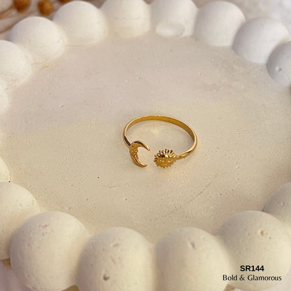 Statement Ring | SR144 | Gold