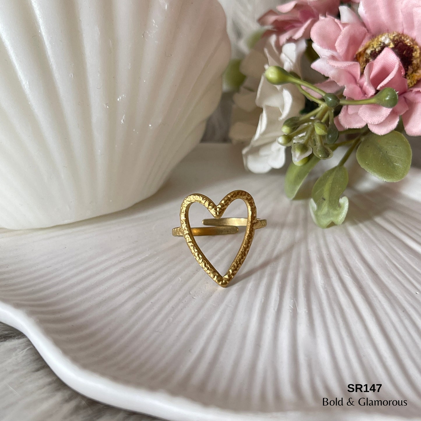 Statement Ring | SR147 | Gold