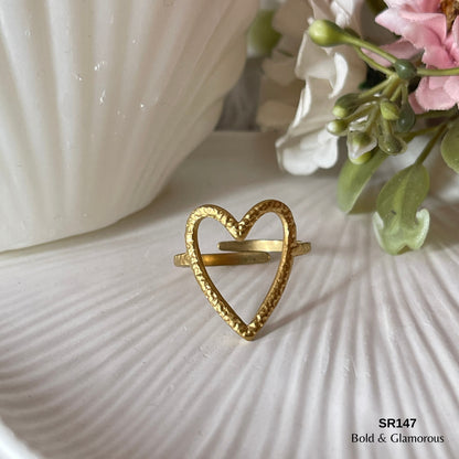 Statement Ring | SR147 | Gold