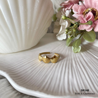 Statement Ring | SR148 | Gold