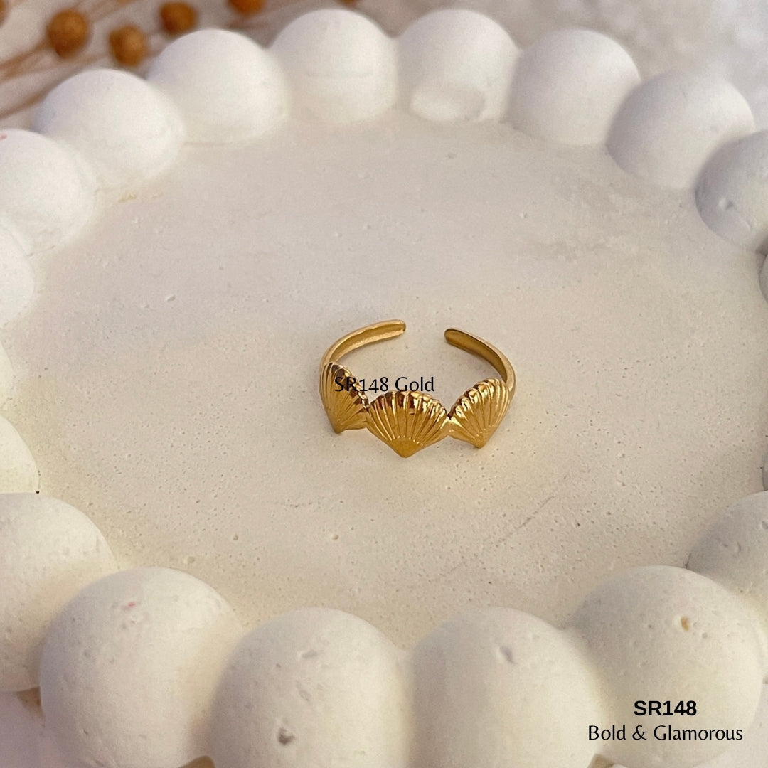 Statement Ring | SR148 | Gold
