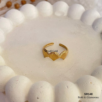 Statement Ring | SR148 | Gold