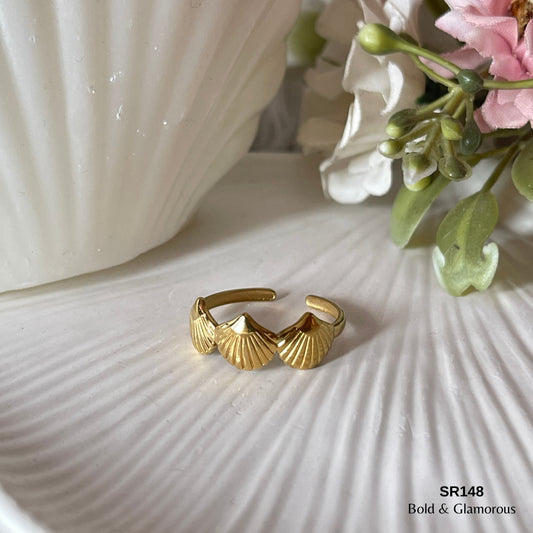 Statement Ring | SR148 | Gold