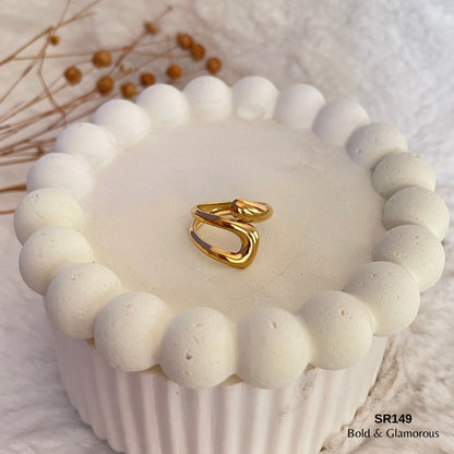 Statement Ring | SR149 | Gold