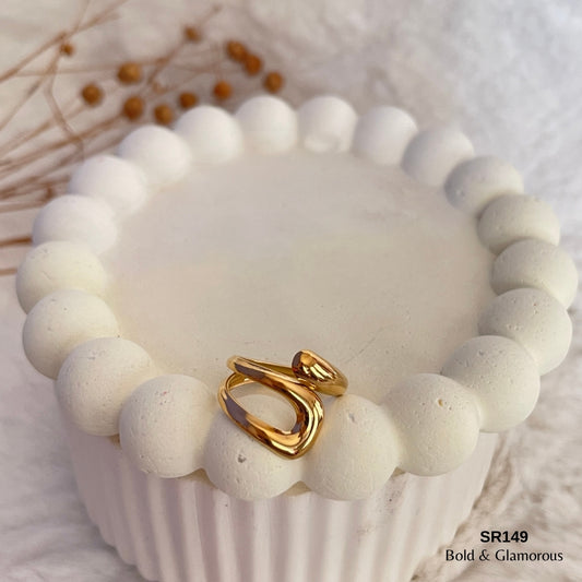 Statement Ring | SR149 | Gold