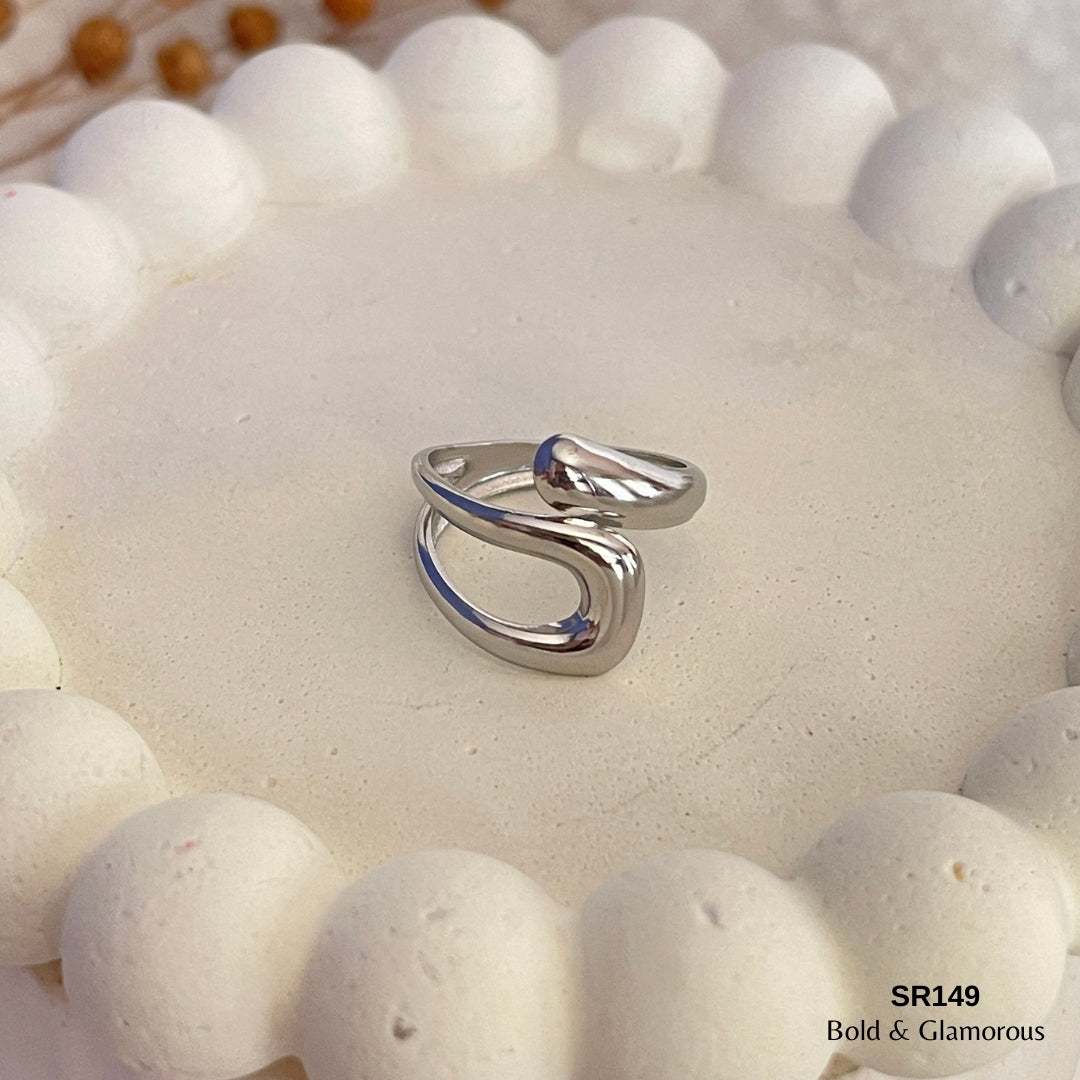Statement Ring | SR149 | Silver