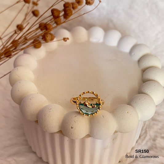 Statement Ring | SR150 | Gold