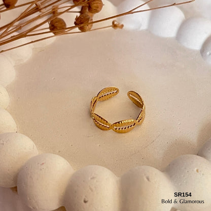Statement Ring | SR154 | Gold