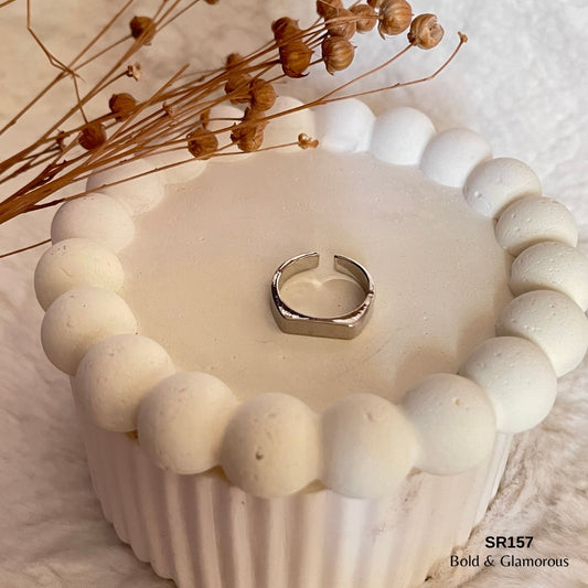 Statement Ring | SR157 | Silver