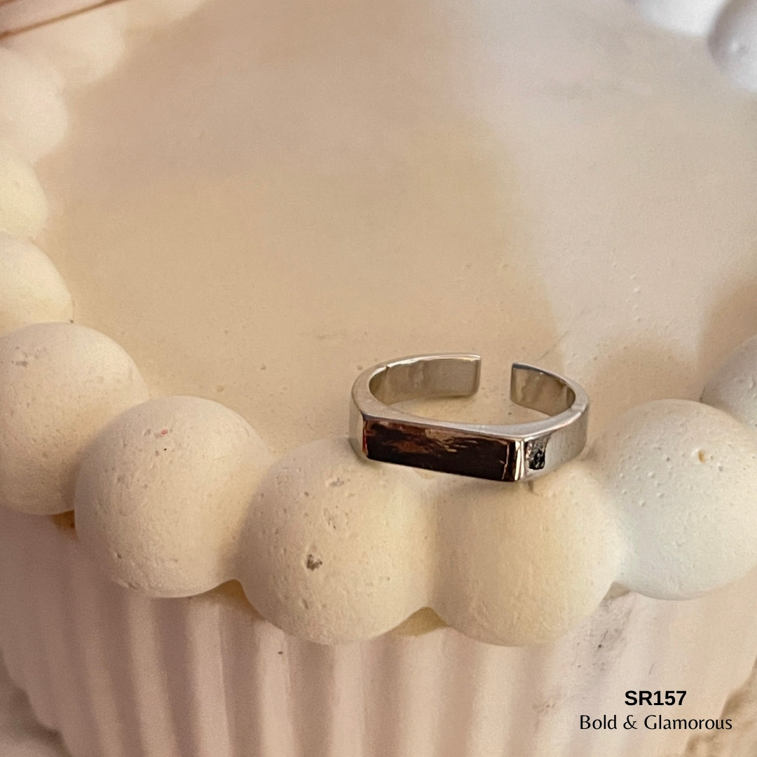 Statement Ring | SR157 | Silver