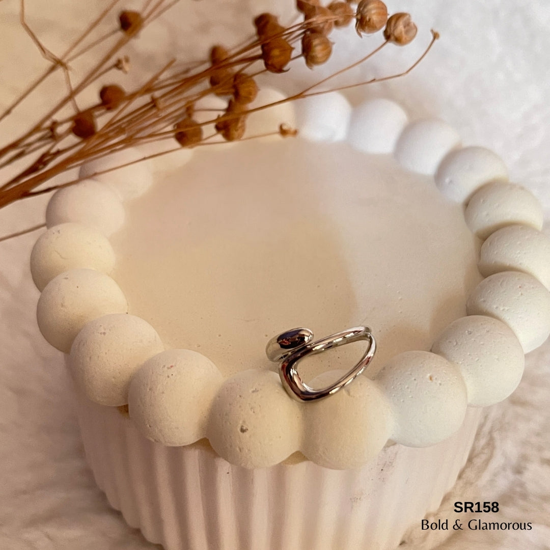 Statement Ring | SR158 | Silver