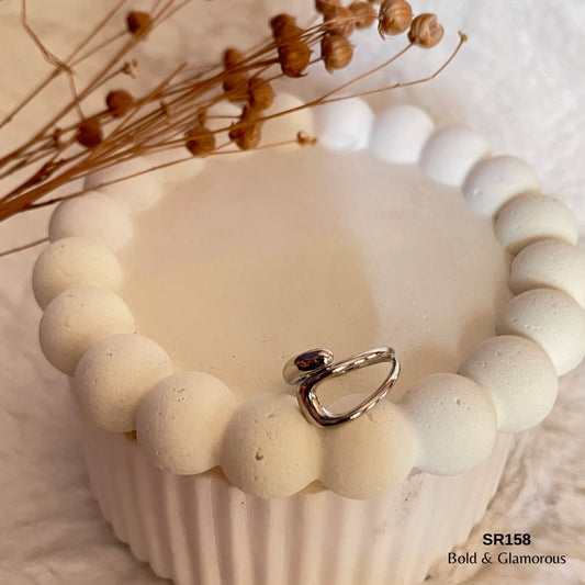 Statement Ring | SR158 | Silver