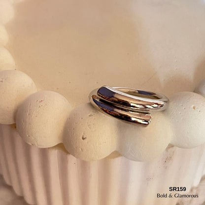 Statement Ring | SR159 | Silver