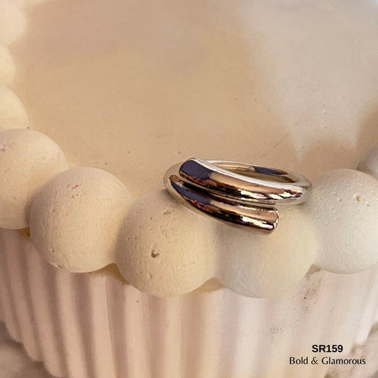 Statement Ring | SR159 | Silver
