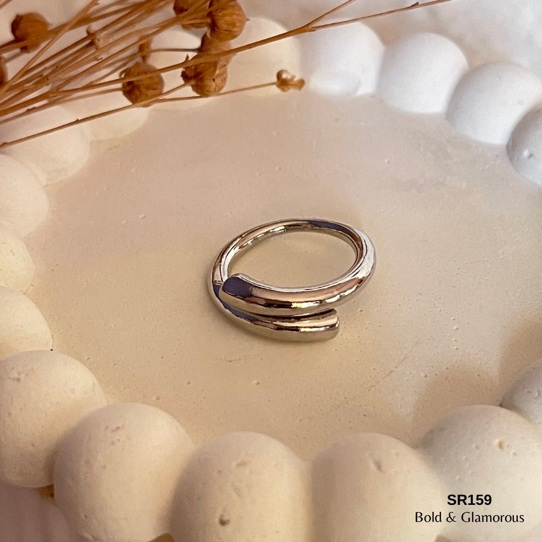 Statement Ring | SR159 | Silver
