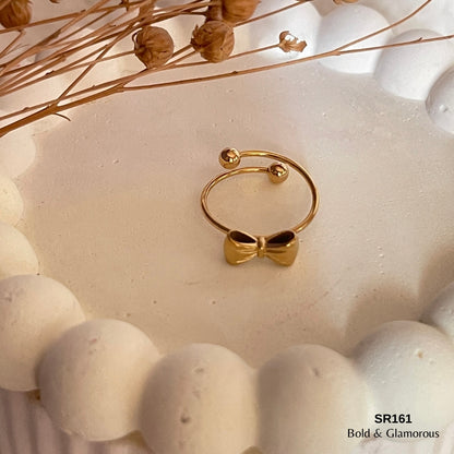 Statement Ring | SR161 | Gold
