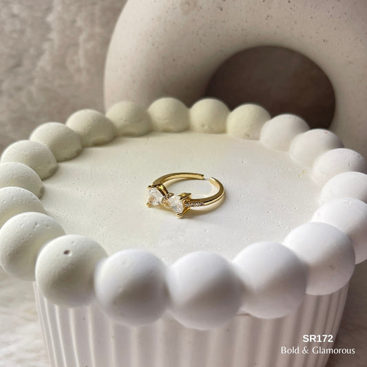 Stone Ring | SR172 | Gold