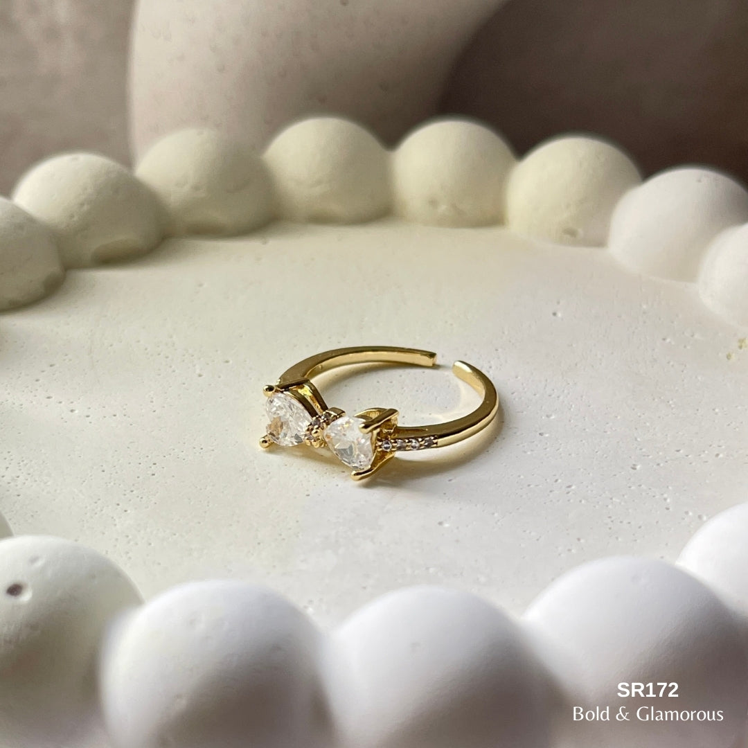 Stone Ring | SR172 | Gold