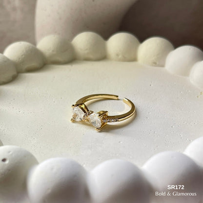 Stone Ring | SR172 | Gold