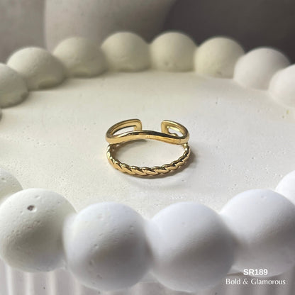 Statement Ring | SR189 | Gold