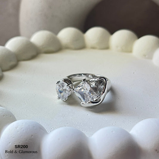 Stone Ring | SR200 | Deby | Silver