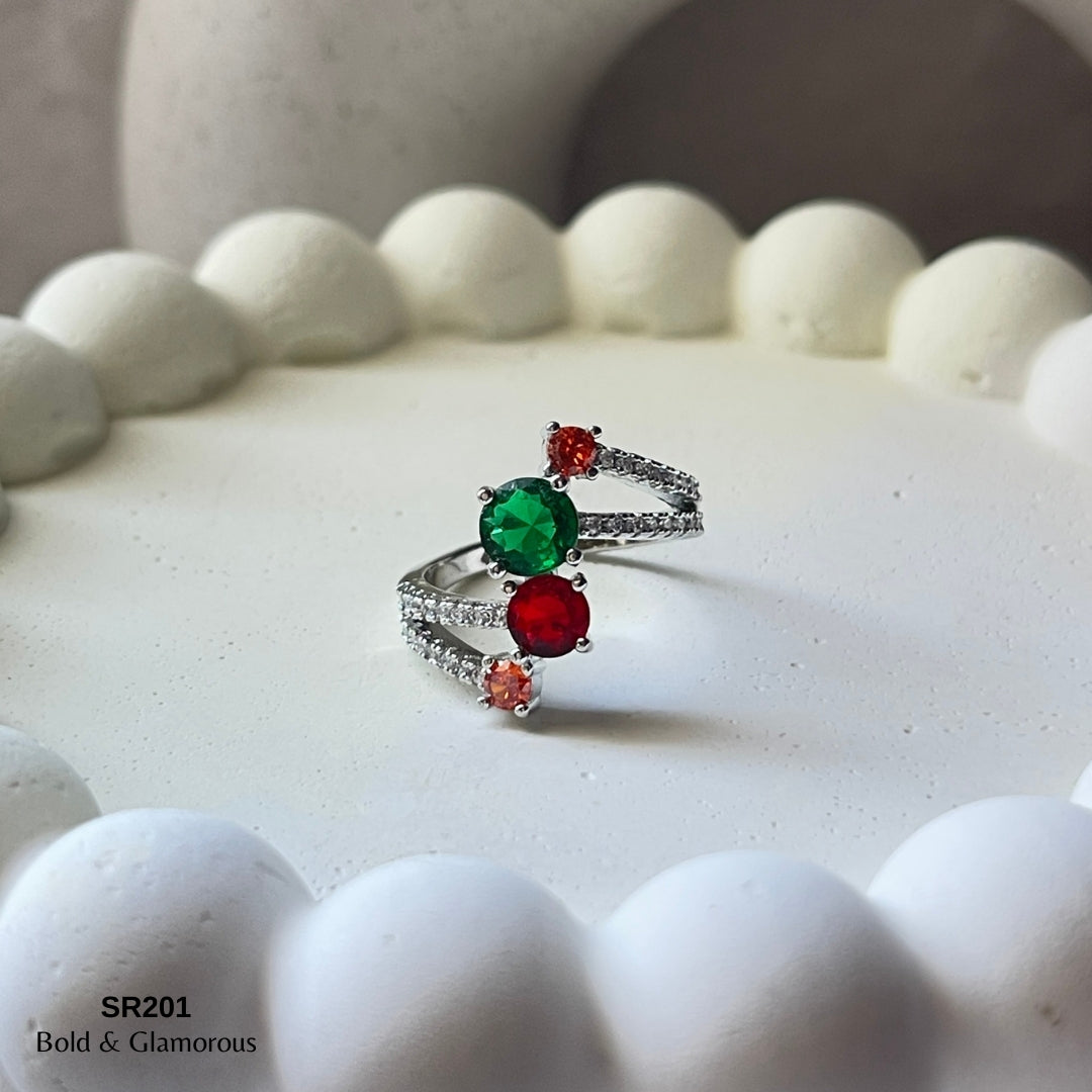 Stone Ring | SR201 | Dani | Silver