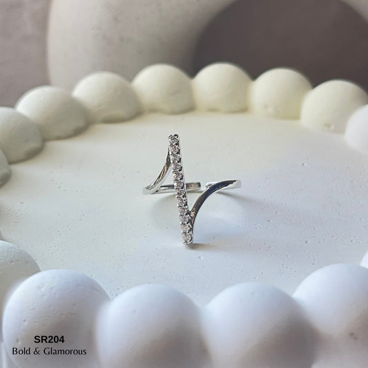 Stone Ring | SR204 | Jules | Silver