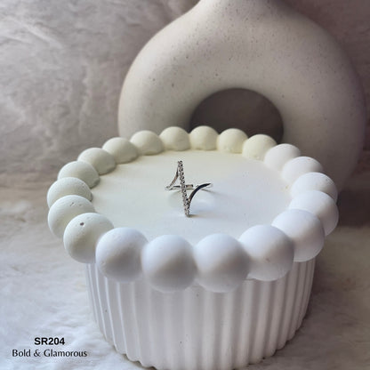 Stone Ring | SR204 | Jules | Silver