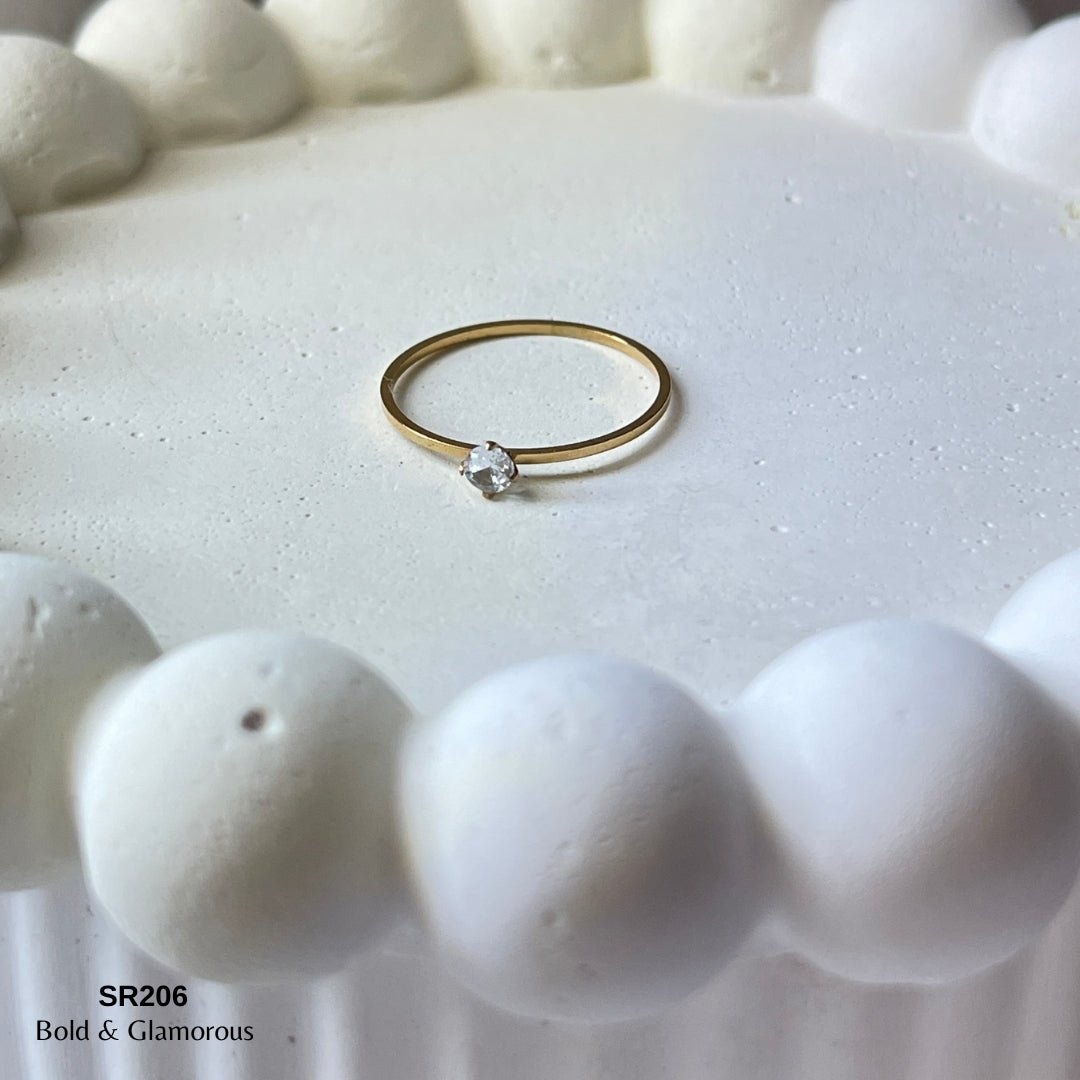 The Minimal Ring | SR206 | Gold