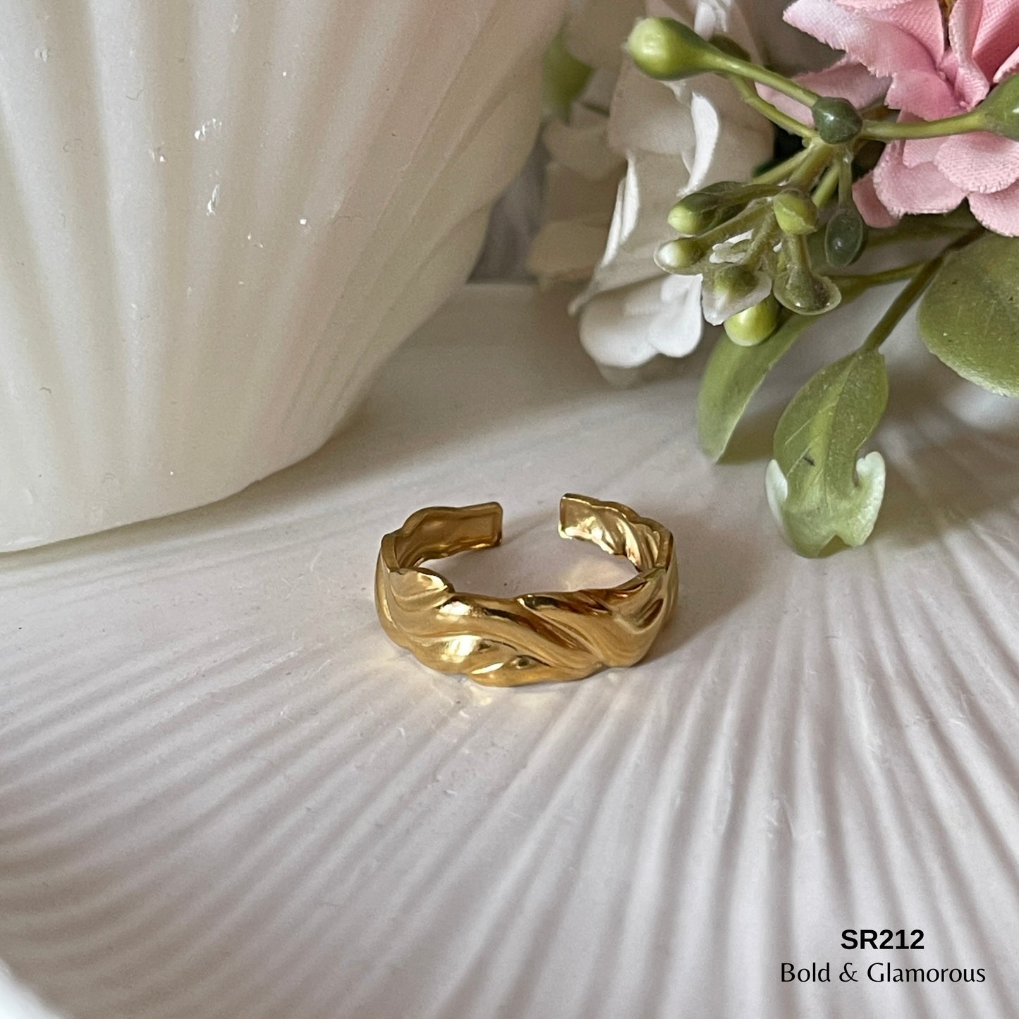 Statement Ring | SR212 | Gold