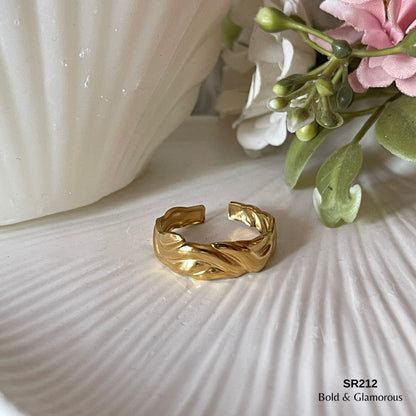 Statement Ring | SR212 | Gold
