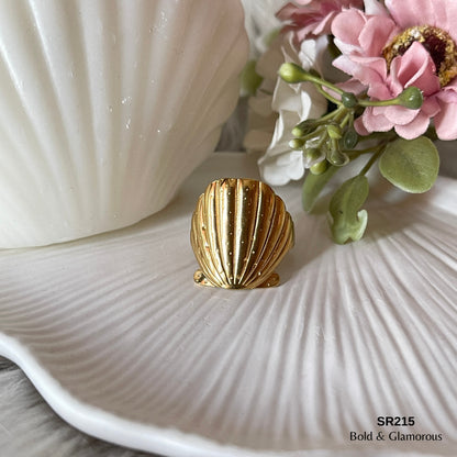 Statement Ring | SR215 | Gold