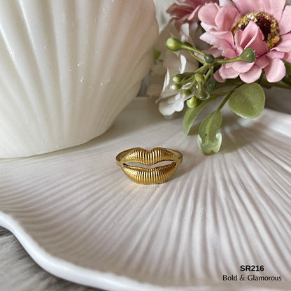Statement Ring | SR216 | Gold