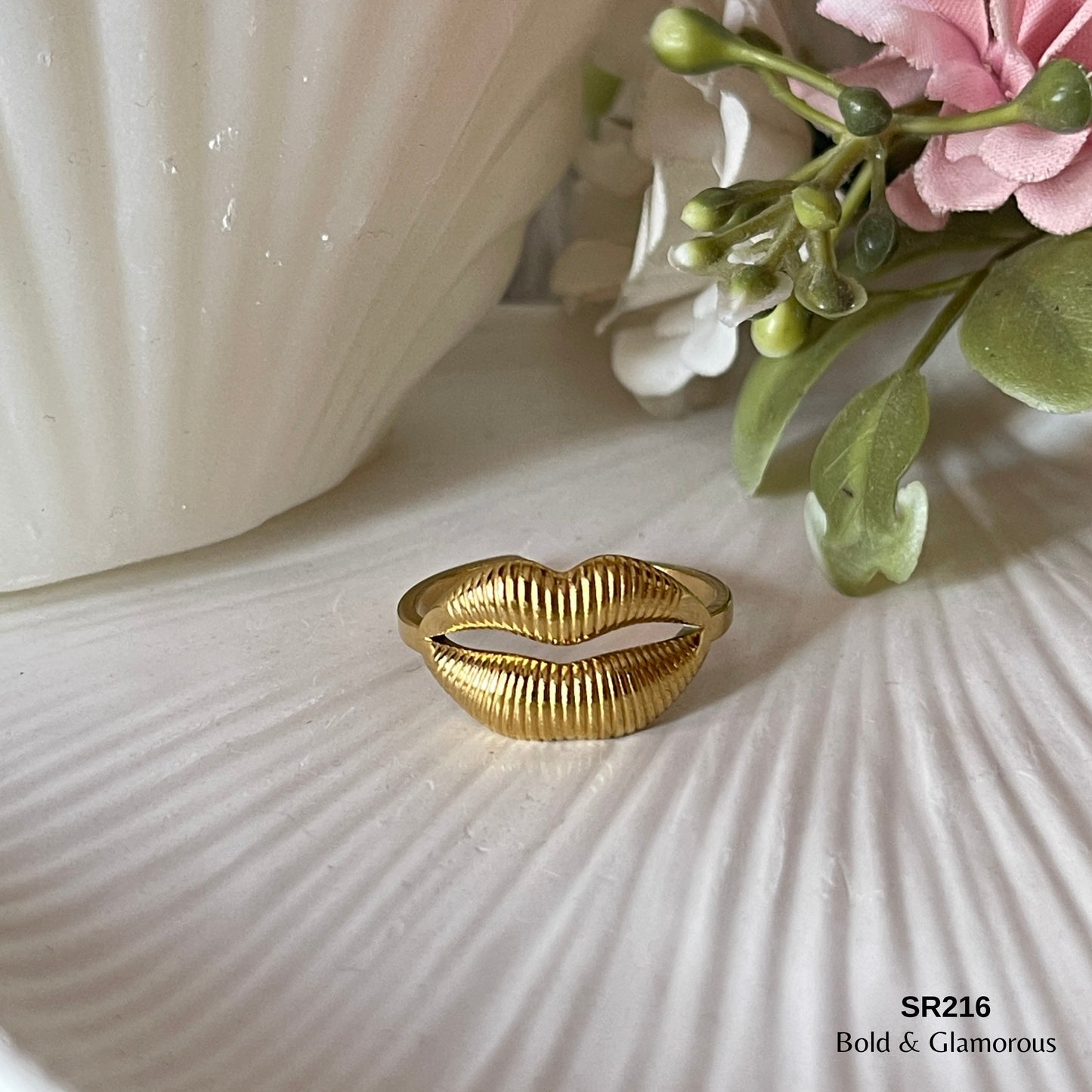 Statement Ring | SR216 | Gold
