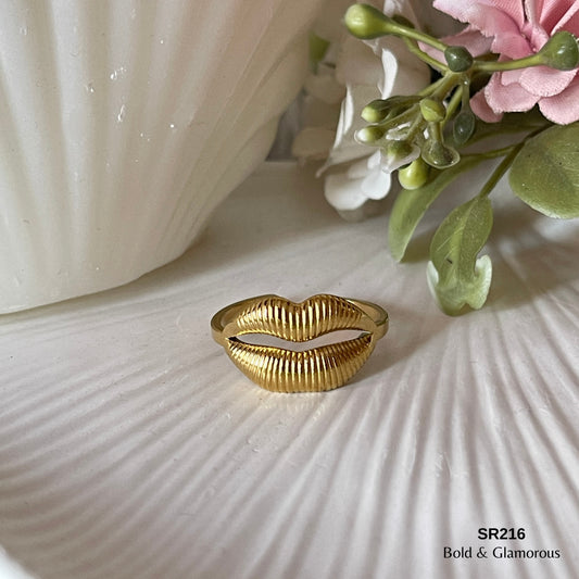 Statement Ring | SR216 | Gold