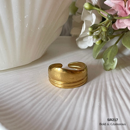 Statement Ring | SR217 | Gold