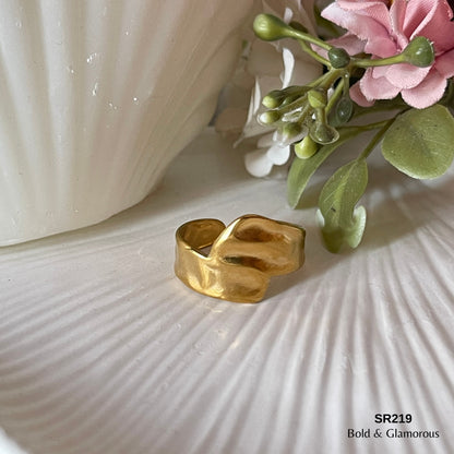 Statement Ring | SR219 | Gold