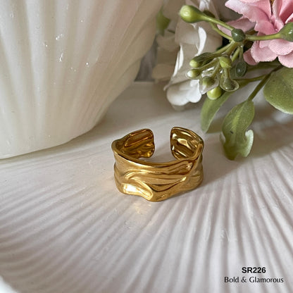 Statement Ring | SR226 | Gold