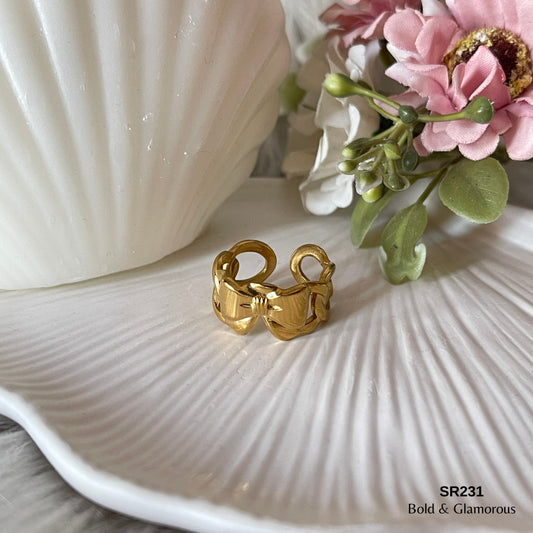 Statement Ring | SR231 | Gold