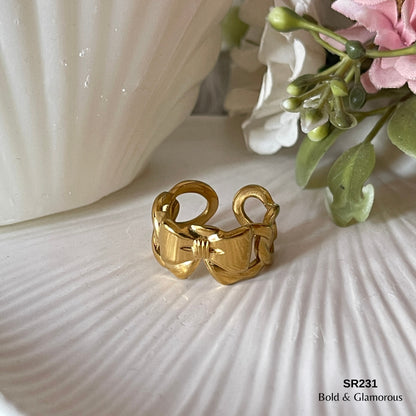 Statement Ring | SR231 | Gold
