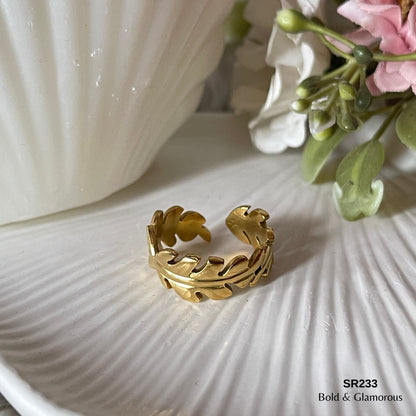 Statement Ring | SR233 | Gold