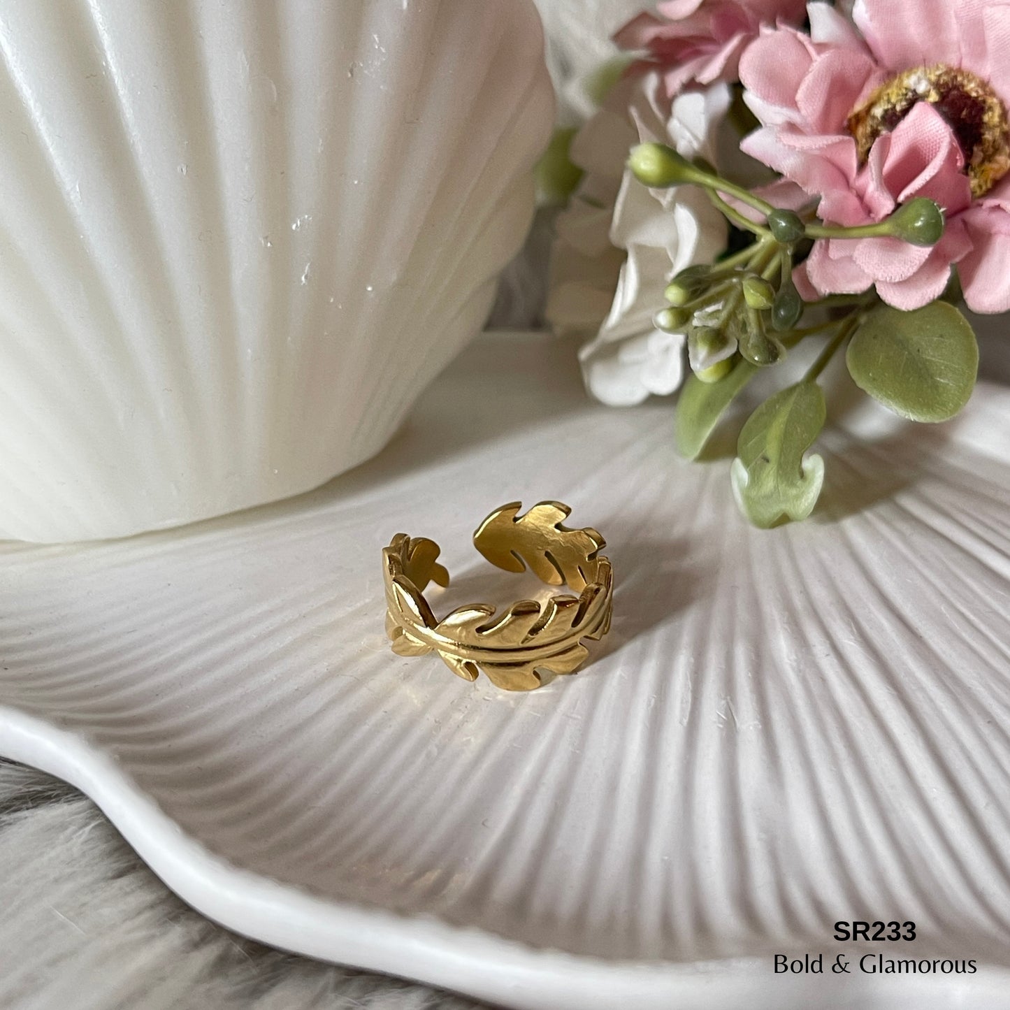 Statement Ring | SR233 | Gold